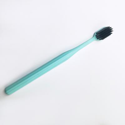 China OEM Environmental Friendly Hotel Supplies Customized Biodegradable Soft Fur Color Kids Adult Toothbrush for sale