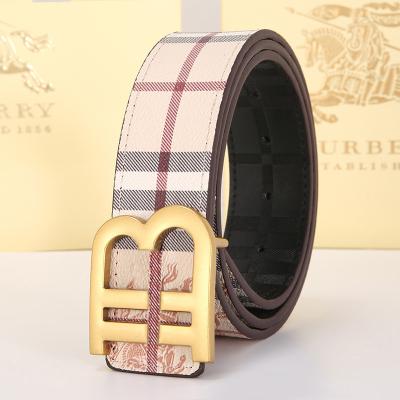 China Other Original Luxury Famous Brand Letter Luxury Designer Genuine Leather Belt Men's Genuine Classic Exquisite Berberis Leather Belt Men Waist Strap for sale