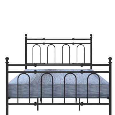 China Other high quality modern hotel furniture wrought iron double platform bed single /double metal bed frame for sale