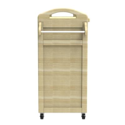 China Modern Wooden Trolley Trolley Cart Furniture Kitchen Bar Cart Gold Wooden Storage for sale