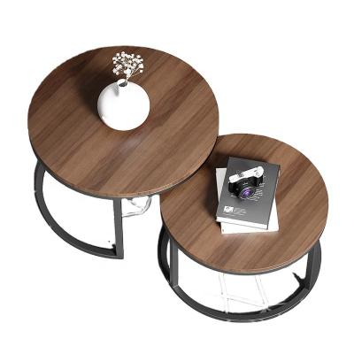 China Hot sales convertible coffee table set living room log coffee table and metal furniture set for sale