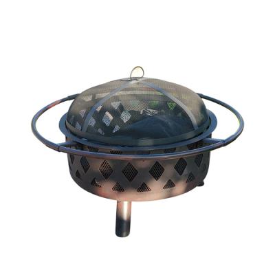 China Hot Selling Modern Outdoor Camping Pit Stocked Stainless Steel Fire Pit for sale