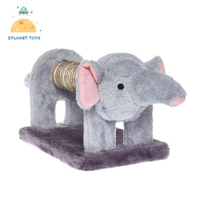 China Viable Manufacture Mini Cat Tree Toys Safety Secure Fashion Cute Stylish Mini Sisal Cat Climbing Tree Climbing Cross the Pole for sale