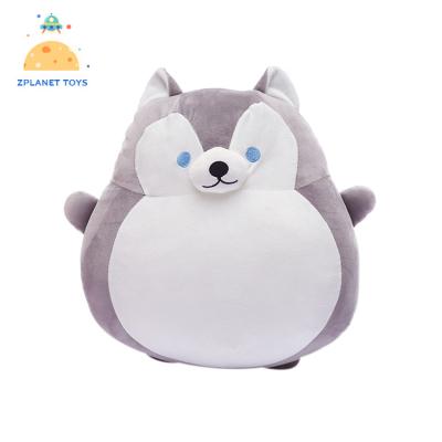 China New Design Animal Adults Dog Shaped Plush Pillow for sale