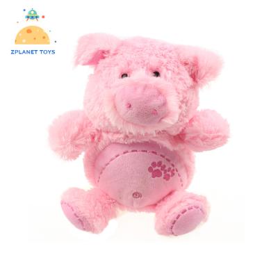 China Electronic Disc Doll Speaker Plush Musical Recording Customized Animal Toy for sale