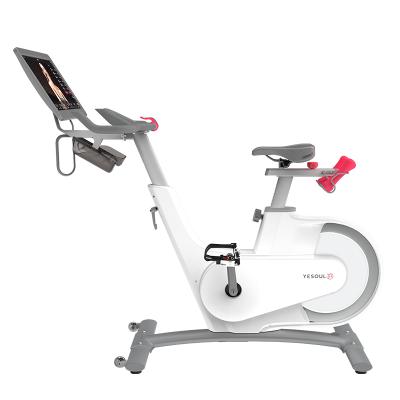 China Universal Professional Fitness Exercise Design Desktop Manufacturer Bike Exercise Bike Rotation Steel Pedal for sale