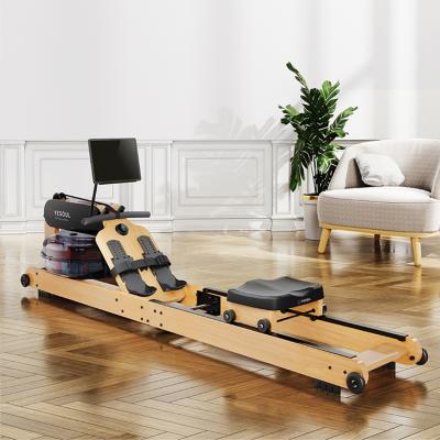 China 2022 YESOUL Best Selling Universal Luxury Style Fitness Wooden Row Machine for sale