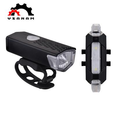 China Waterproof Outdoor Bike Light USB Rechargeable Bicycle Front Light Lamp Headlight Flashlight Bike LED Flashlight Light Cycling Lantern for sale