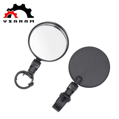 China Fashionabe YSANAM 360 Degree Rotating Rearview Bicycle Mirror Safety Wide Angle Acrylic Convex Mirror For Most Mountain Road Bike for sale