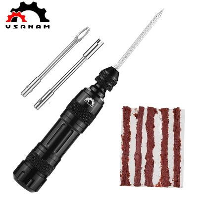 China Aluminum Alloy Tire Repair Tool Mini/Vacuum Tire Repair Wollet Tire Rod Riding Equipment Bicycle Mountain Bike Vacuum Tire Repair Tape Repair for sale