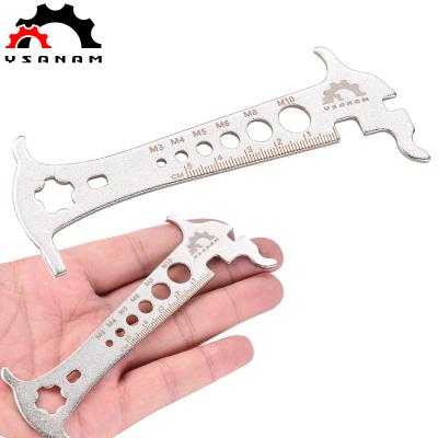 China Durable Bike Chain Mountain YSANAM Bicicletas Gauge Wear Gauge Fahrrad Gauge Detect Gauge Gauge Chain Tool for sale