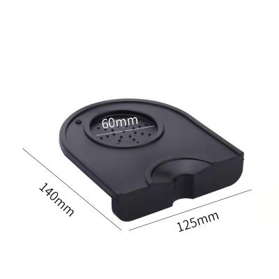 China Non-Slippery Tamper Espresso Coffee Food Silicone Mat Stored Safe Corner Pad Protection for sale