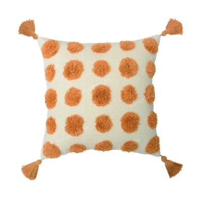 China Nondisposable Moroccan Tufted Boho Cushion Circles Pillow Covers/Pillow Covers/Cushion Cover for sale