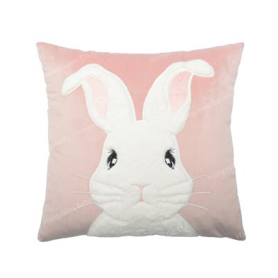 China Spring Nondisposable Bunny Rabbit Easter Pillow Cushion for sale