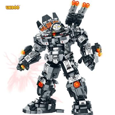 China Building Blocks Toy UKBOO 785pcs Superheroes New Irons Equip Mech Assemble Building Blocks Robot Bricks Classic Movie Marvelyed for sale