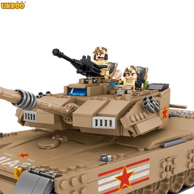 China Imaginative Construction Toy WWII Series Army Tanks Building Block Set Military Main BattleTank Vehicle for sale