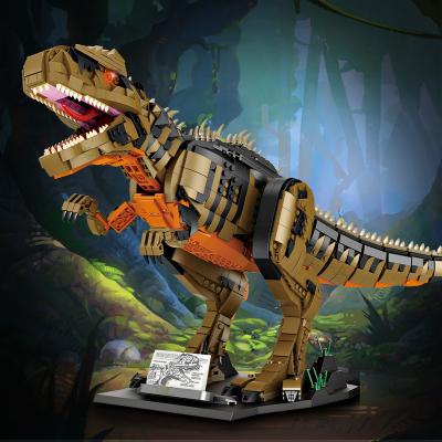 China Jurassic Dinosaur Model Toy UKBOO 1872pcs+ Dinosaur Building Blocks Tyrannosaurus Rex Child Building Blocks for sale