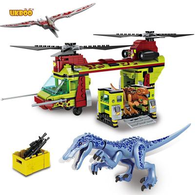 China Free Shipping UKBOO 585PCS Building Toy Free Shipping UKBOO 585PCS Dragon Claw Dragon Dino Dinosaur Building Block Education Toys For Children for sale