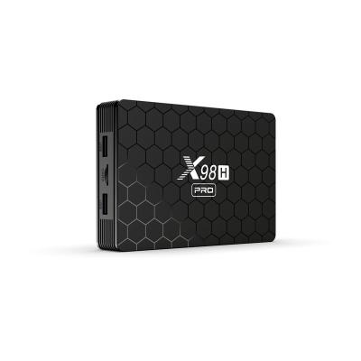 China OEM/ODM X98h 4gb 32gb Media Player Android 12.0 4k Hd BT 5.0 TV Box Pro Android Smart Wifi 2.4g 5g Set Top Box X98h for sale