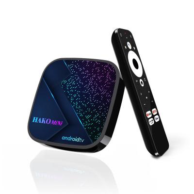 China Google Certified Hako Mini Android Streaming Device 2GB 8GB Amlogic S905Y2 Android 11.0 4K Smart Ott TV Box New Model TV Box for sale