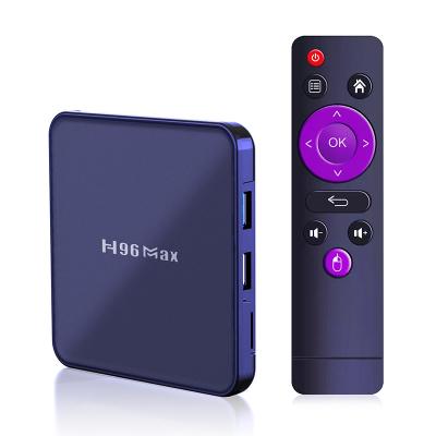 China OEM/ODM Android 12 Max H96 V12 Set Top Box H96 V12 2gb 16gb 4k Smart Tvbox Rk3318 2.4g/5ghz Wifi Media Player for sale