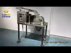 Foodstuff Powder Grinder Machine 4360rpm Stainless Steel High Efficiency