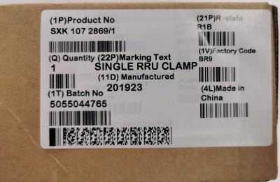 China SIGLE RRU CLAMP SXK 107 2869/1 5055044765 for sale