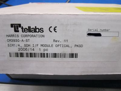 China CM3930-A-ST REV. 11STM1/4 SDH I/F  Tellabs for sale