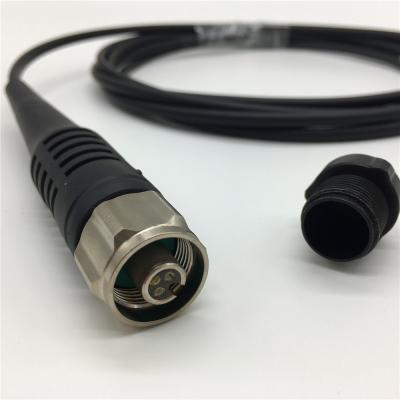 China ODC to LC Fiber Patch Cord Dust Proof , 2 Core Armoured Fiber Optic patch cable Gyfjh for sale