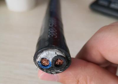 China UL2464 2 Cores 2x8 AWG RRU Shielded Power Cable for sale