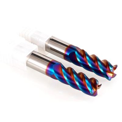 China Grovee 2 Flaute Deep Carbide Deep End Mills Long Service Life Inner Radius End Mill for sale