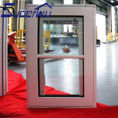 China NFRC AS2047 Screen Casement Energy Saving Double Glass Door Aluminum Folding Window With Superhouse System for sale