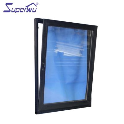 China Australian AS2047 Standard Energy Saving Aluminum Swing and Tilt Turn Window Tilt Open Window for sale