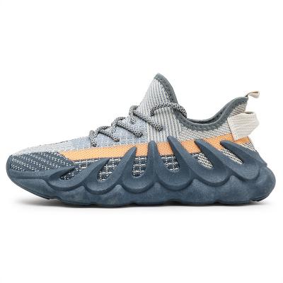 China 2021 New Men's Yeezy Volcano Shoes Flying Weaving Shoes 350 Breathable Sneakers Sneakers Tide Shoes for sale