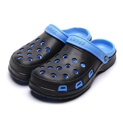 China New Shock-absorbing double bottom foot garden shoes round hole shoes men's shoes wholesale A to send for sale