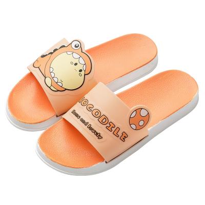 China 2021 New Summer Cartoon Slippers Non-slip Home Women's Wear Quick-drying Bathroom Bath Couples Indoor Slippers for sale