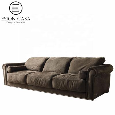 China ESION MAISON cafe lounge sofa large modern living room sofa set modern leisure living room sofa for sale