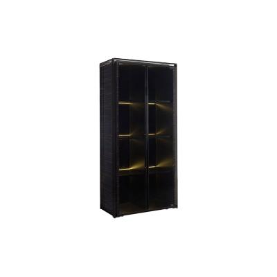 China Other Favorable Price Sensitive Success Rate Top Product Black Wooden Sideboard Cabinet for sale