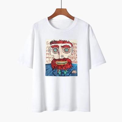 China Hot Selling High Quality Anti Shrink Printed Short Sleeve T-Shirt for sale