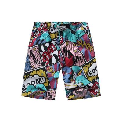 China Factory Anti Shrink Mens Swim Shorts Beach Shorts Beach Trunks Print Quick Dry Men Shorts for sale