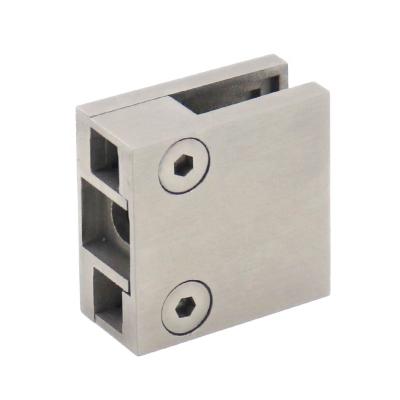 China Factory Made Stainless Steel Fixed Glass Door Fit Delta Glass Bracket Railing Glass Clamp for sale