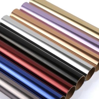 China PET film is custom elastic mirror high cut sticky holographic polyurethane heat transfer ethylene film heat transfer vinyl clothing for sale