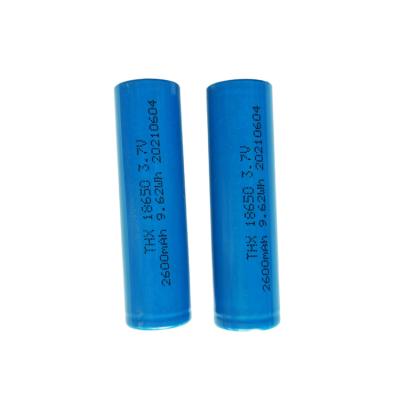 China Hot selling toys in China 3.7v 2600mAh rechargeable cylindrical lithium battery lipo battery for sale