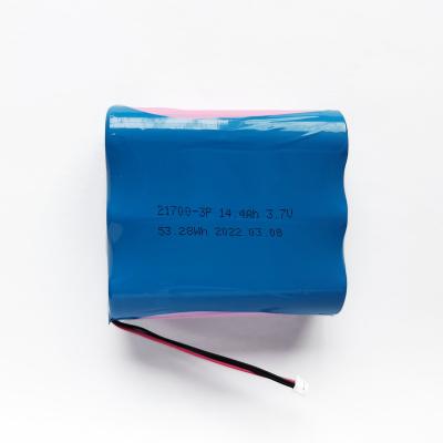 China Hot Selling Cylindrical Lithium Battery Cell Li-ion 3.7v Mobile Powerbatteries 14.4Ah Machinery for sale