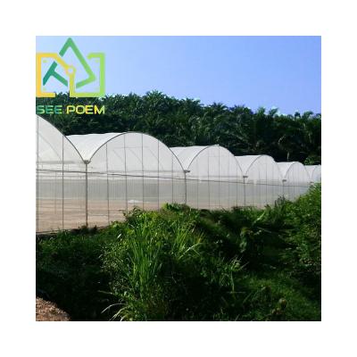 China Vegetable Fruits Flowers See Poem Multi-span Grower Greenhouses Used Commercial Industrial Greenhouses for sale