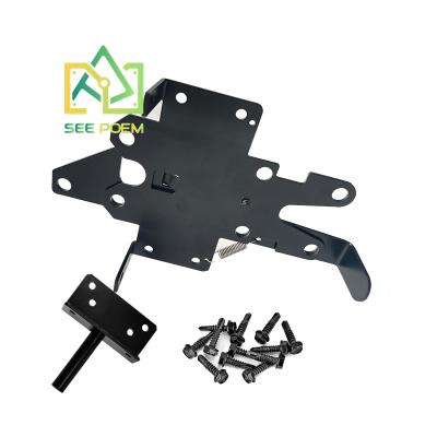 China Easily assembled see poem fencing materials from Vinyl Latch Fencing for sale