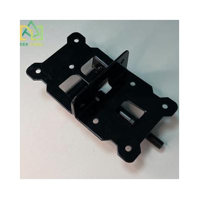 China Build See Poem Adjustable 90 Degree Wall Mount Hardware Hinges With Screws And Tools for sale