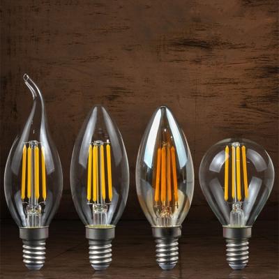 China Vintage Edison Dimming LED Bulb C35 Small Candle Light Home Led Candle Light Bulb Lights for sale