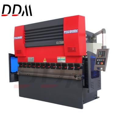 China Building Material Stores WC67K -63T/2500 Hydraulic CNC Press Metal Plate Brake On Hot Sale for sale