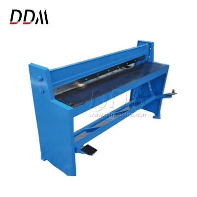 China Factory 1.2mm thickness manual cut shears,cheap sheet metal foot shear machine,foot pedal cutter for sale